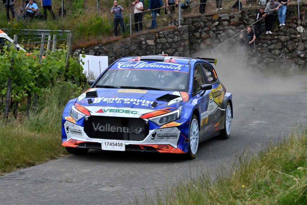 Støvet har lagt sig efter indsatsen i 2024, men Vallentin Rallysport er med Simon Vallentin og Line Lykke Jensen klar til sæsonen 2025 i ind- og udland.
(Foto: Morten Dam)